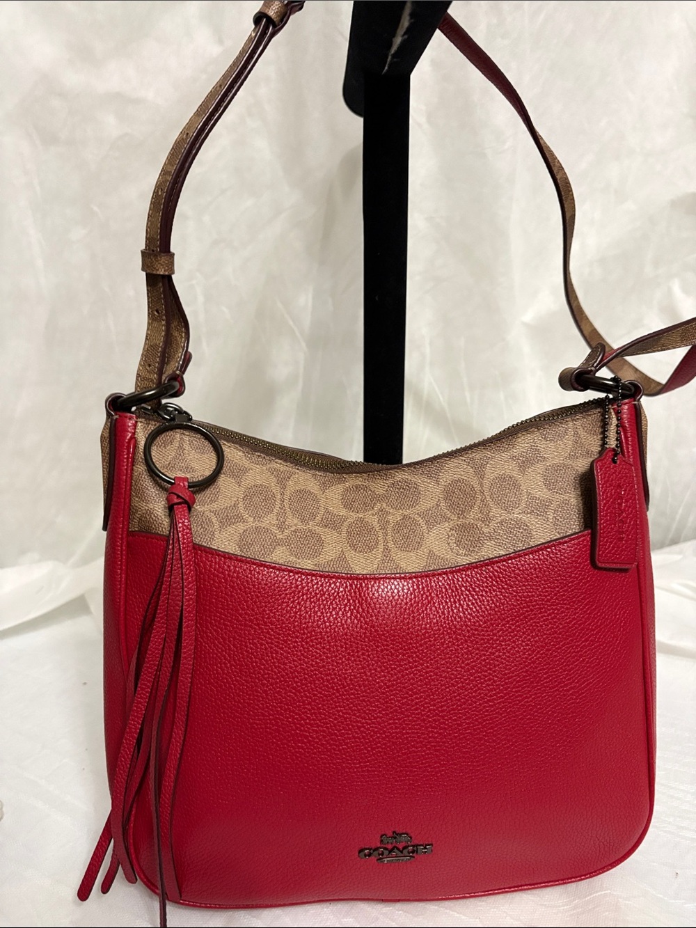 Coach Chaise Pebbled Leather Bag